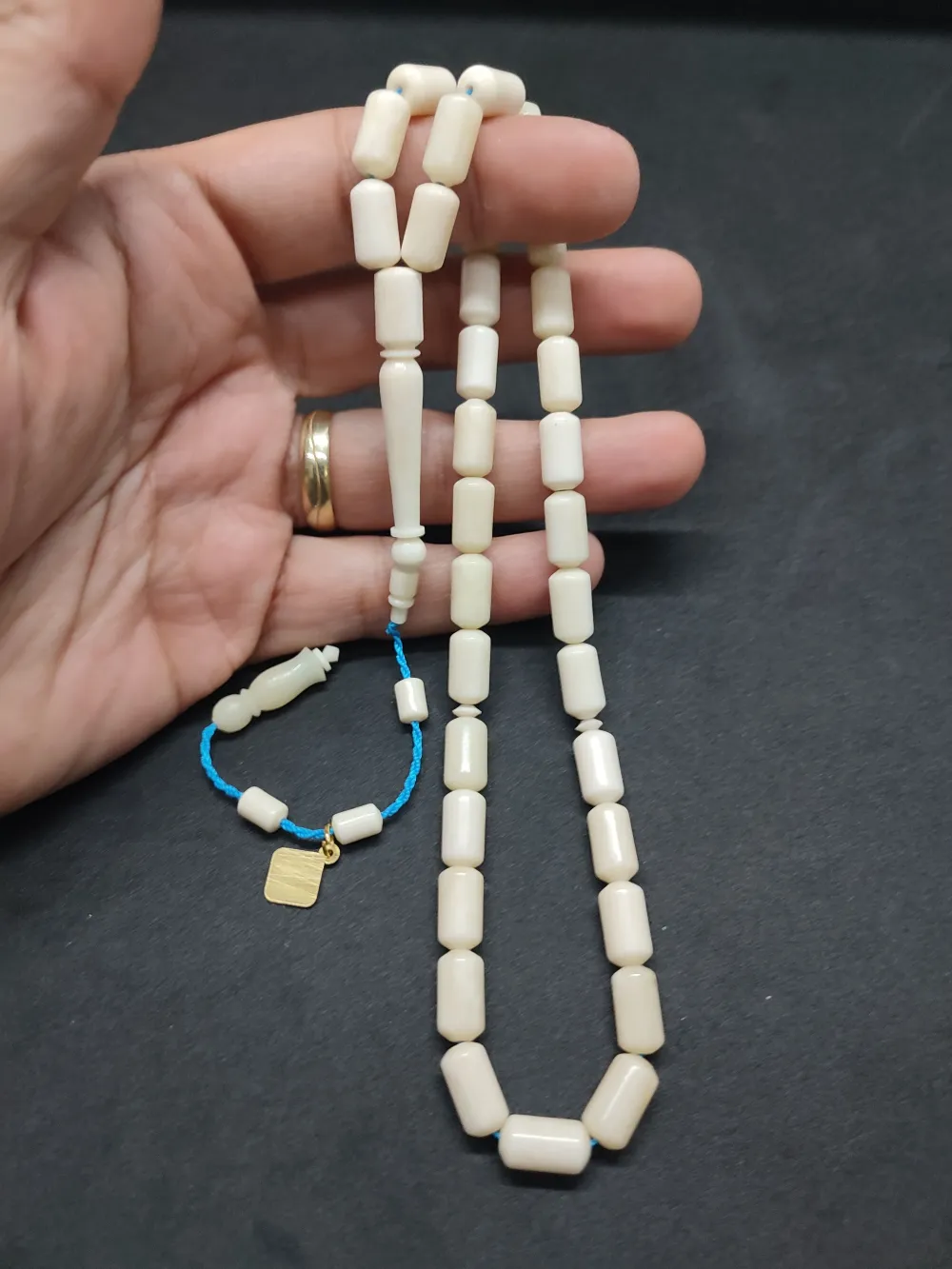 İskeçeli̇ Cemi̇l Usta Eseri̇ Çi̇ft Zımpara Çi̇ft Ci̇la  Deve Kemi̇ği̇ küçük resim 4