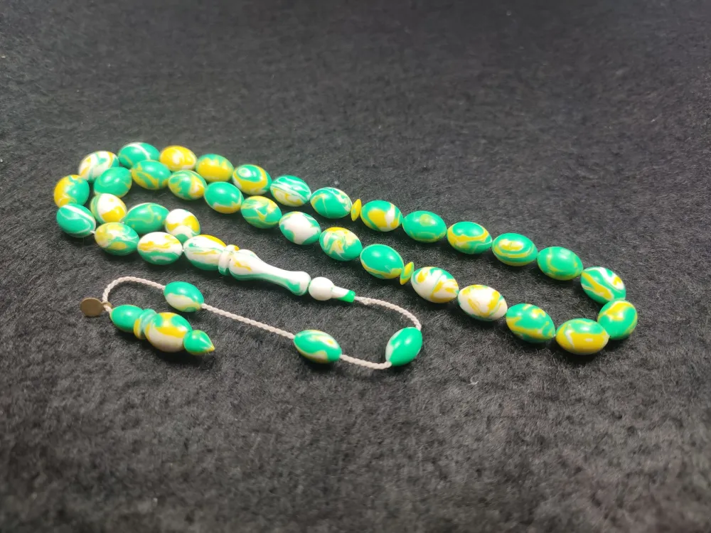 Fati̇h Erbabacan Usta İşi̇ İmzalı Mühürlü  Ari̇zona Fi̇ruze küçük resim 2