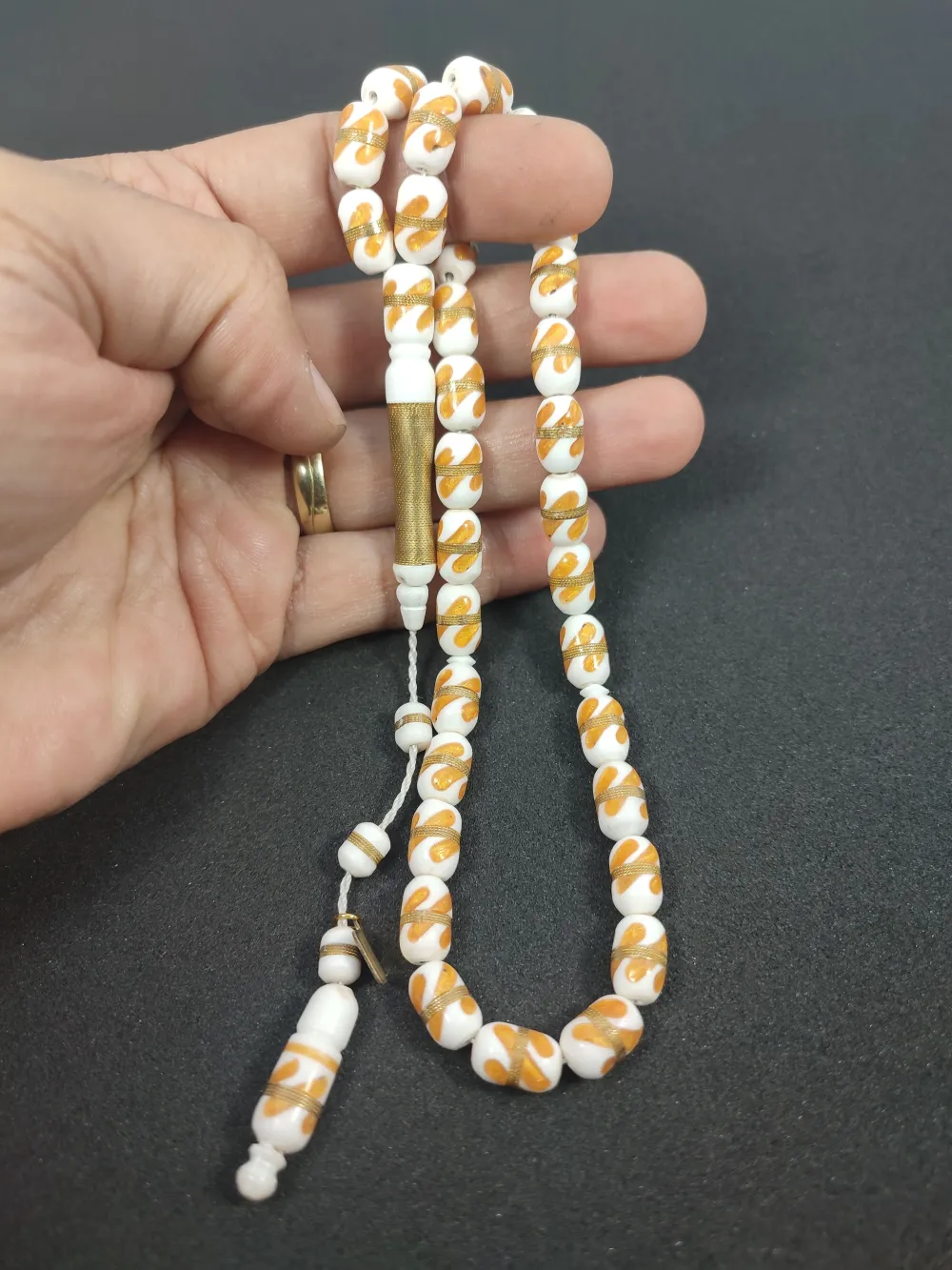 İskeçeli̇ Cemi̇l Usta İşi̇mi̇neli̇ Gümüş Sarmal Deve Kemi̇ği̇ küçük resim 4