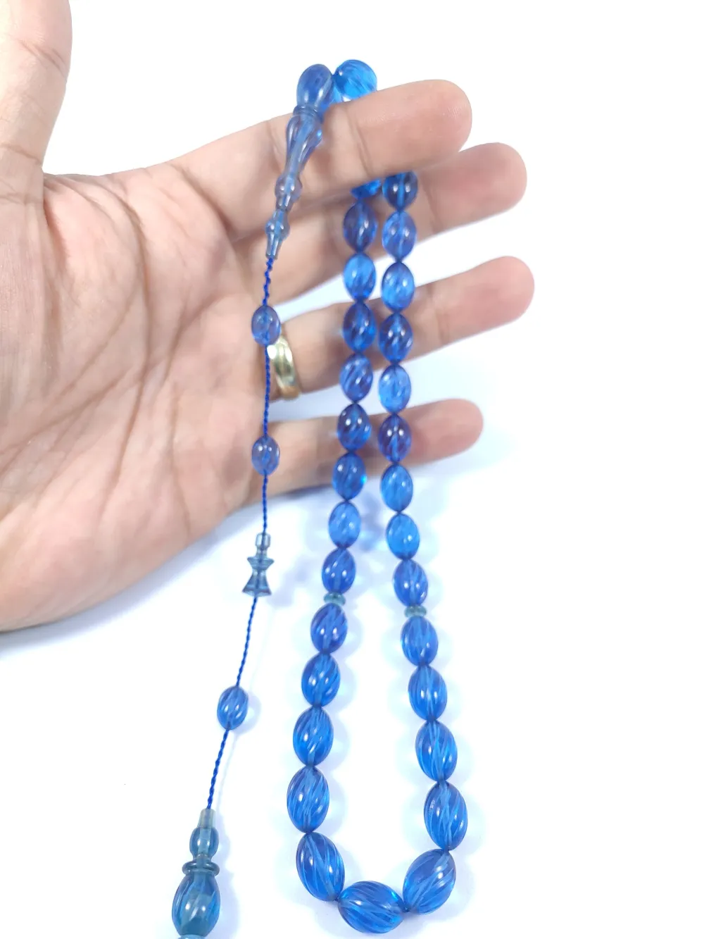 Efsane Usta Muhammed Erden Vıp Seri̇si̇ Kalem Oyma Alman Zar Kehri̇bar küçük resim 3