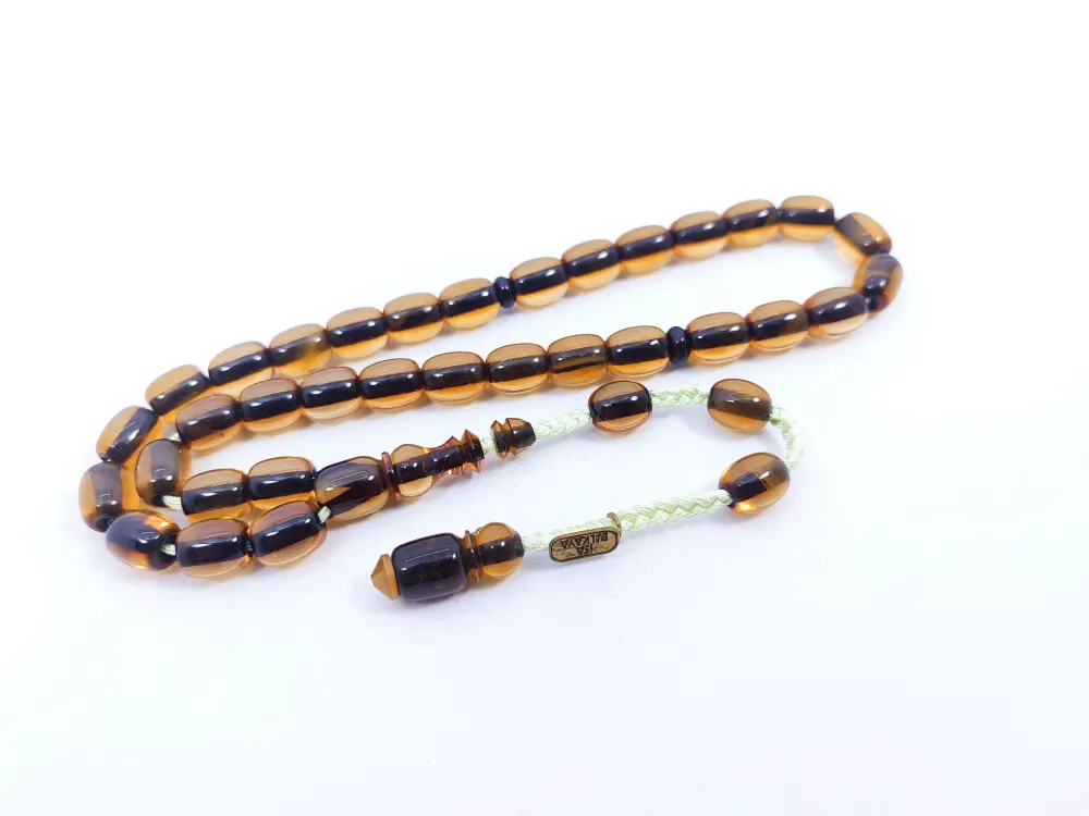 İsa Balkaya Eseri̇ Koni̇k Deli̇m(Eski̇ Usul) 12 Kat İpe Di̇zi̇li̇ Eski̇ Sıkma Kehri̇bar