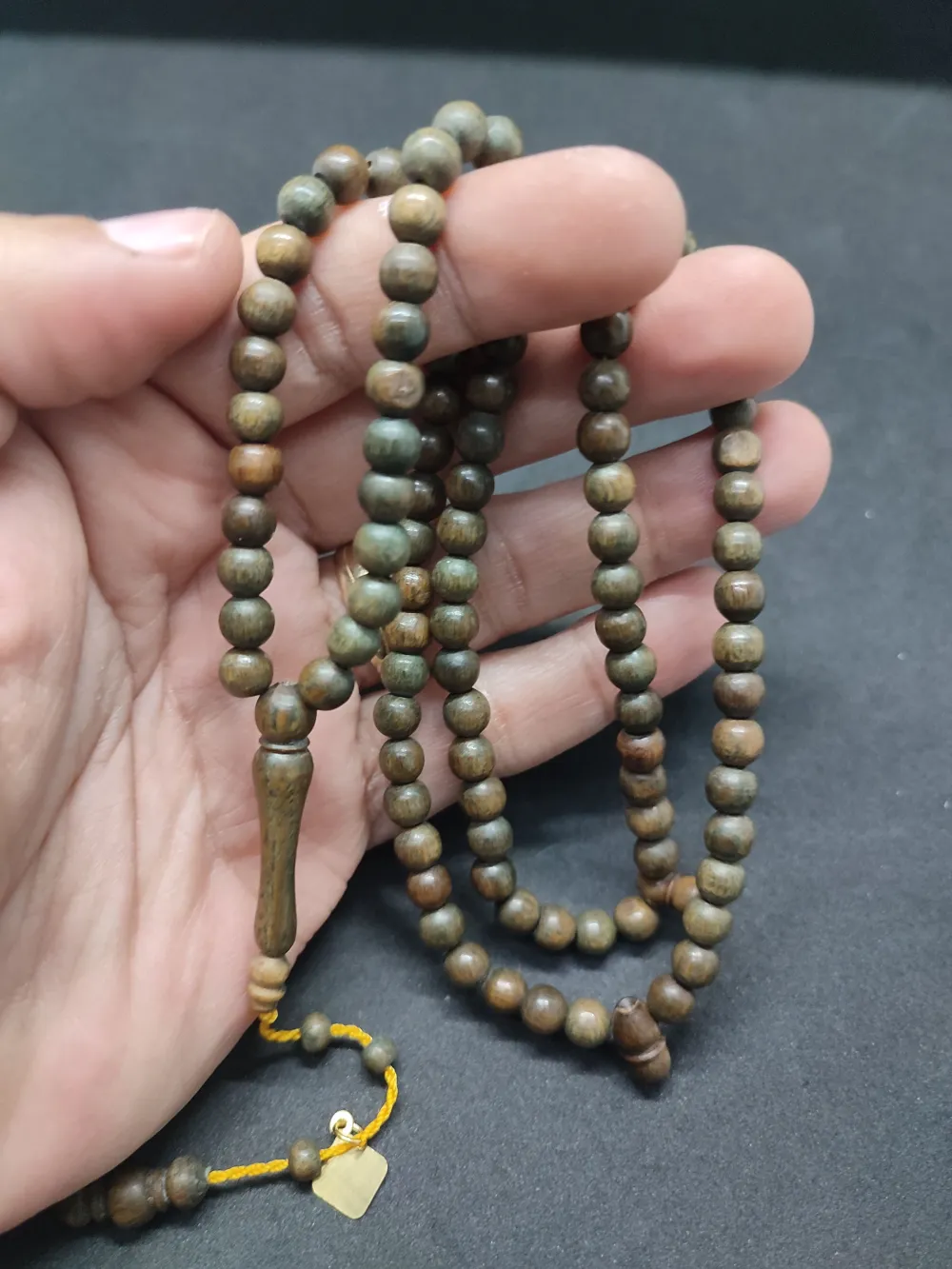 Hali̇l Hi̇lmi̇ El Boy Usta Eseri̇ Mi̇s Kokulu Pelesenk Namaz Tesbi̇hi̇ küçük resim 4