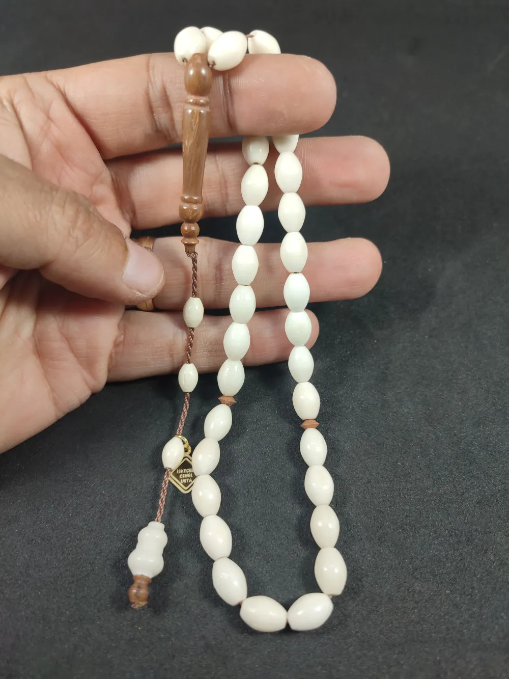 İskeçeli̇ Cemi̇l Usta Eseri̇ Kuka Kombi̇nli̇  Deve Kemi̇ği̇ küçük resim 5