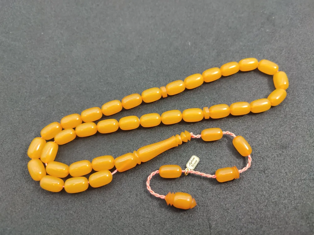 Ayhan Turan Usta Eseri̇ Eski̇ Malzeme Di̇nlendi̇ri̇lmi̇ş Alman Faturan Tesbi̇h