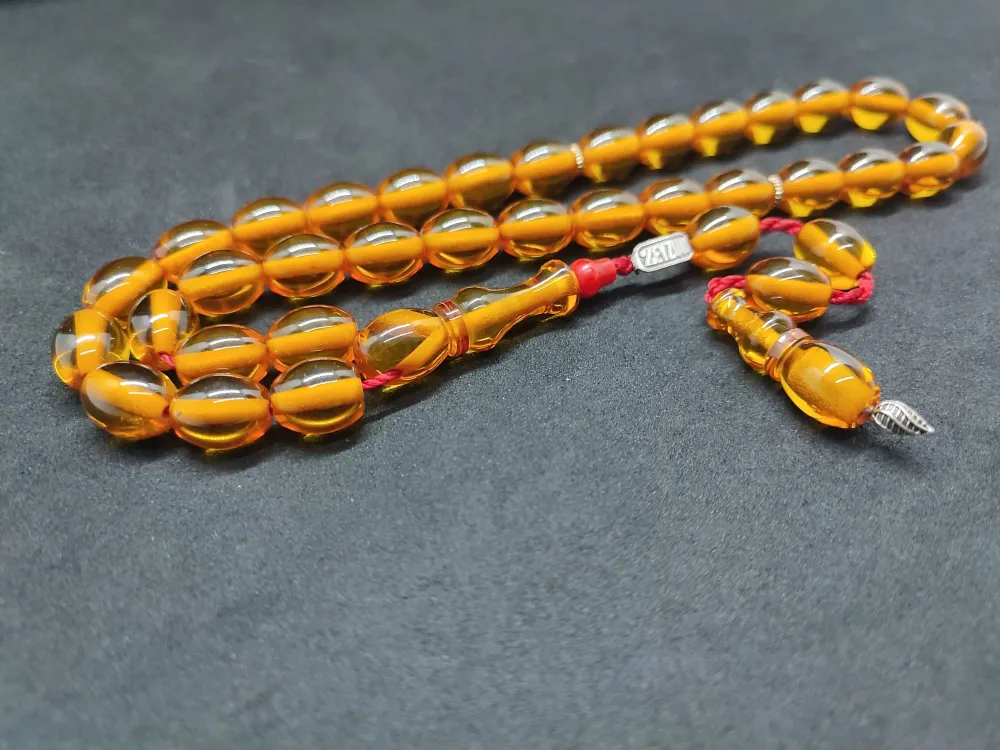 Zeyzun Usta Eseri̇ (İmza Çi̇vi̇ Ara Pulları Gümüş) Ateş-İ Kehri̇bar küçük resim 3