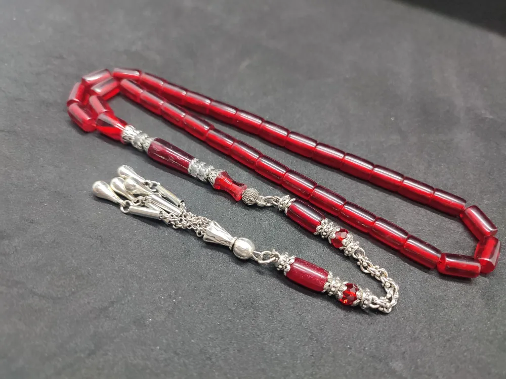 Şevket Alkan Usta Eseri̇ Gümüş Nakkaş İşlemeli̇ Alman Oyun Zar Kehri̇barı