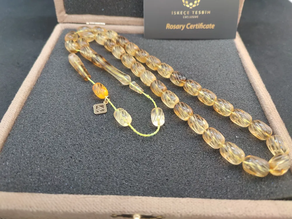 İskeçeli̇ Cemi̇l Usta Eseri̇ Vıp Kutulu 30.25 Gr. Kalem Oyma Ukrayna Damla Kaya