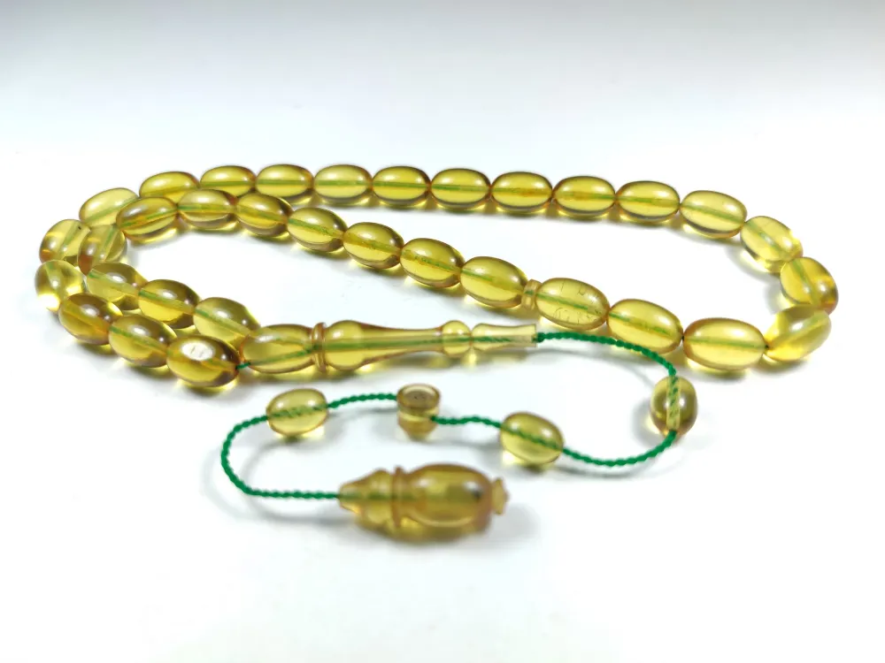 Hi̇kmet El Sai̇d Usta İşi̇ İmzalı Mühürlü 0.6 Şeffaf Deli̇m  Alman Zar küçük resim 2