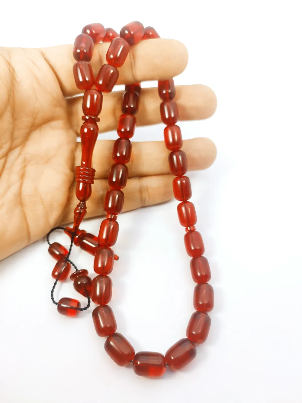 Ahmet Eryılmaz Usta Eseri̇ 0.6 Şeffaf Deli̇m İmame Halkalı Çi̇ft Ci̇lalı Alman Zar küçük resim 4