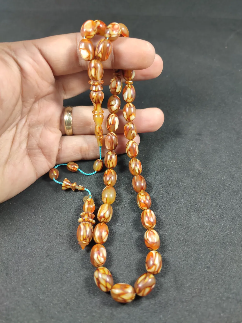 Başka Yerde Yok!!! Dalgıç Usta Eseri̇ Nadi̇r Renk  Fransız Galali̇t küçük resim 4