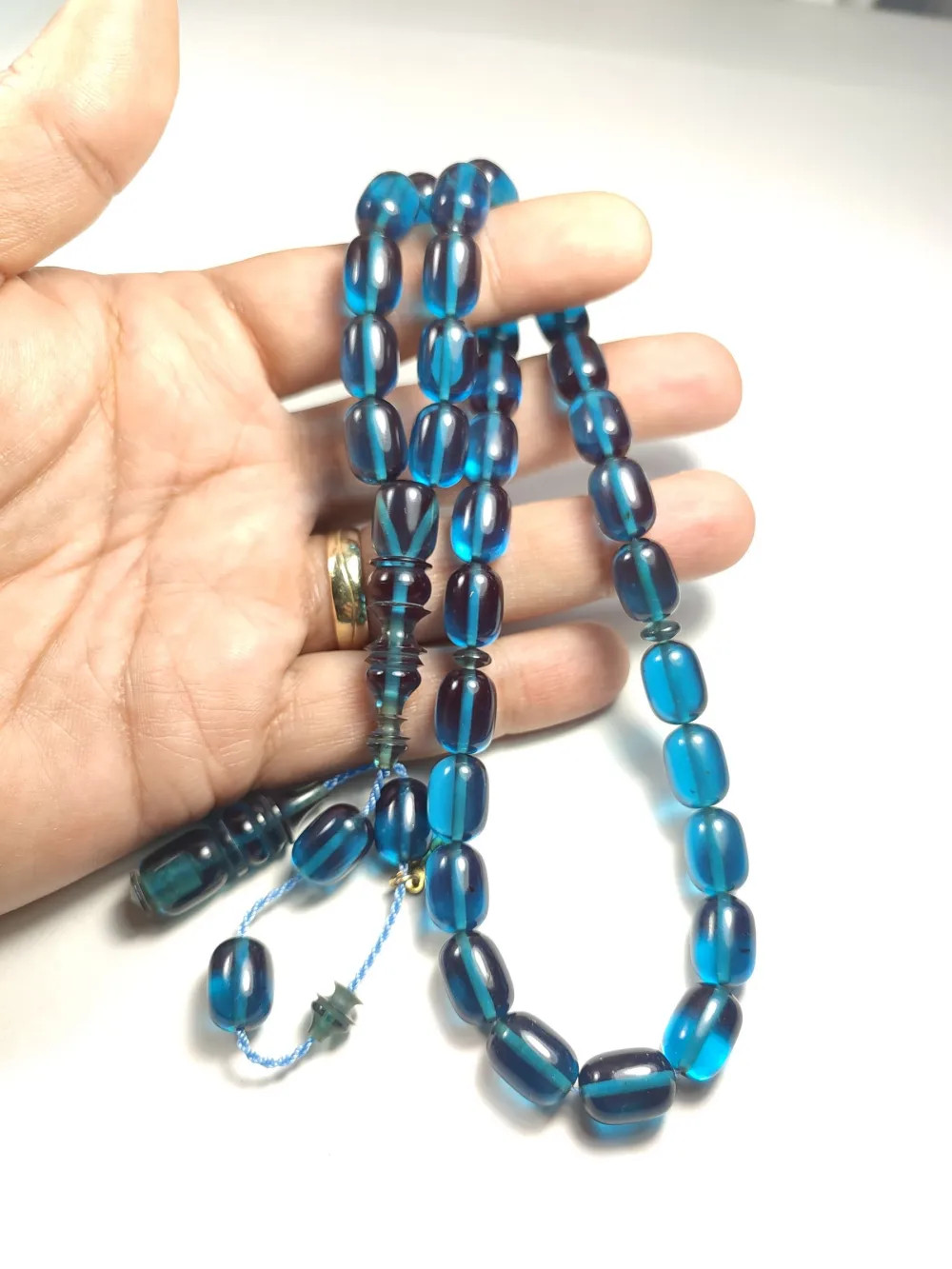 Furkan Gül Usta İşi̇ İmzalı Mühürlü Kalem Oyma Alman Zar Kehri̇bar küçük resim 5