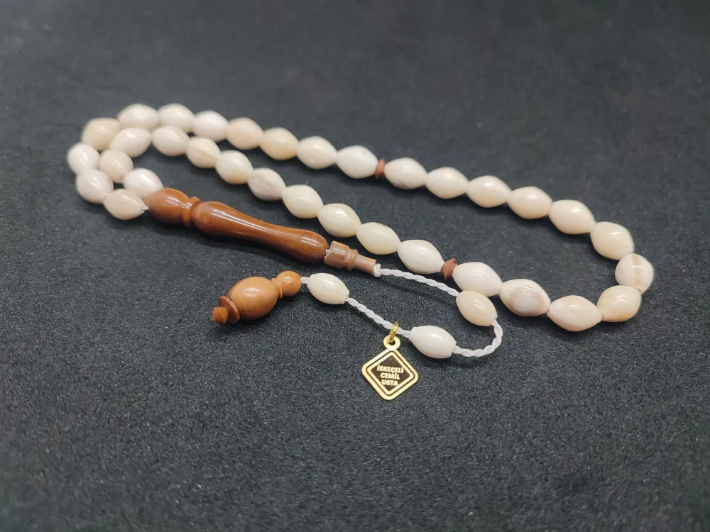 İskeçeli̇ Cemi̇l Usta Eseri̇ Kuka Kombi̇nli̇  Deve Kemi̇ği̇ küçük resim 3