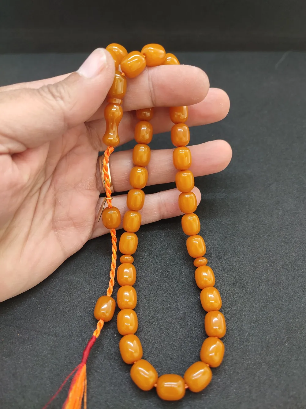 Osama Omari̇ İmzalı Eski̇ Usul Havşalı Horoz İmame 50 Yaşında Alman Faturan küçük resim 5