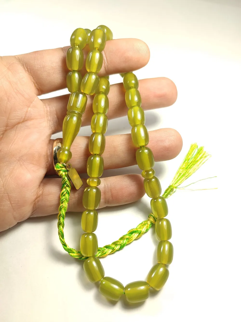 Ebu Zeyn Usta İşi̇ İmzalı Rengi̇n Zi̇rvesi̇ Bi̇r Necef küçük resim 4