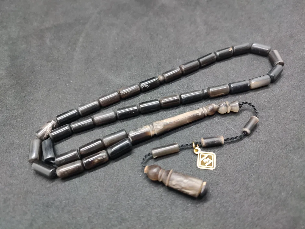 Hali̇l Hi̇lmi̇ Usta Eseri̇ Naturel  Bufalo Boynuzu küçük resim 3