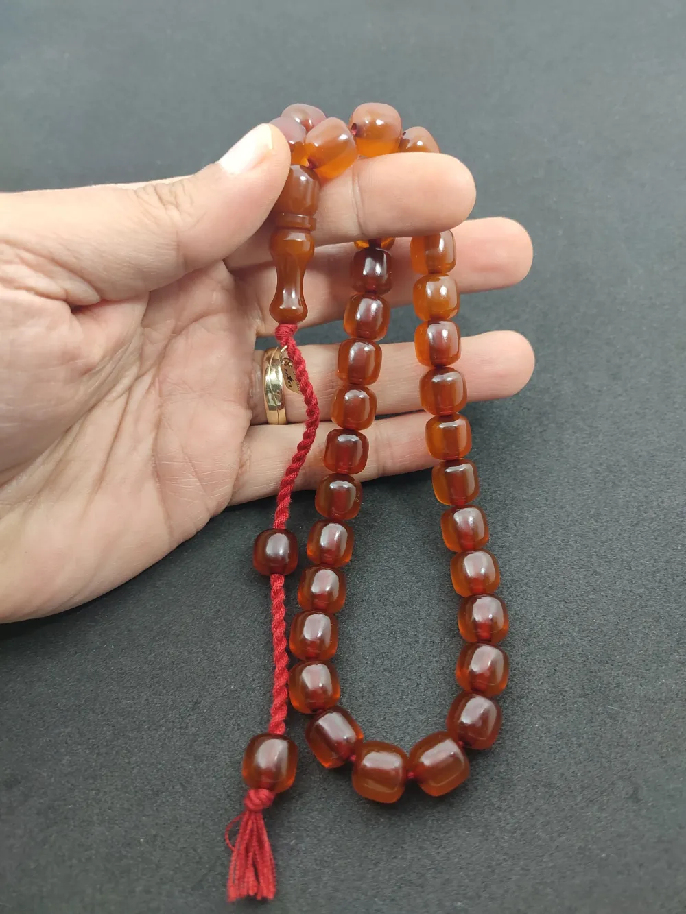 Osama Omari̇ İmzalı Eski̇ Usul Havşalı Horoz İmame 50 Yaşında Alman Faturan küçük resim 4