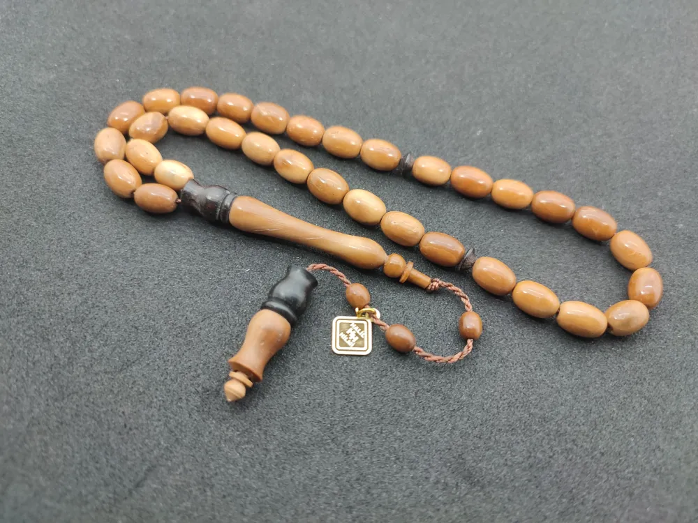 Mustafa Uysal Usta Eseri̇ Abanoz Kombi̇nli̇ Naturel Kuka