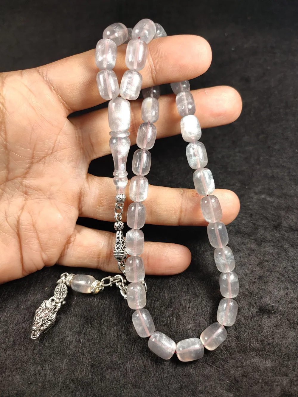 Alman Gümüş Püsküllü Aykırı Renk Senteti̇k Opal küçük resim 4