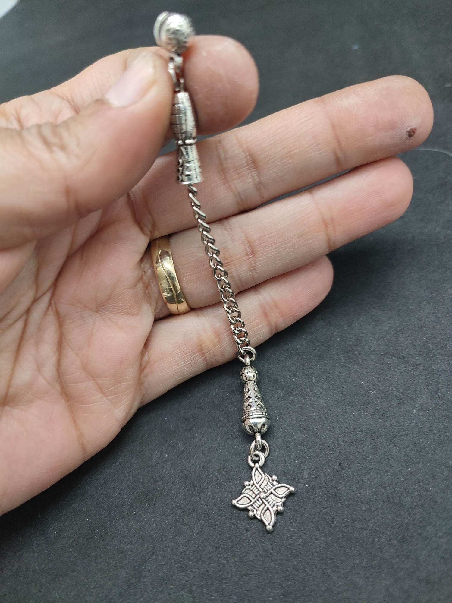 475 Ayar Gümüş Tesbi̇h Püskülü 1033 küçük resim 3