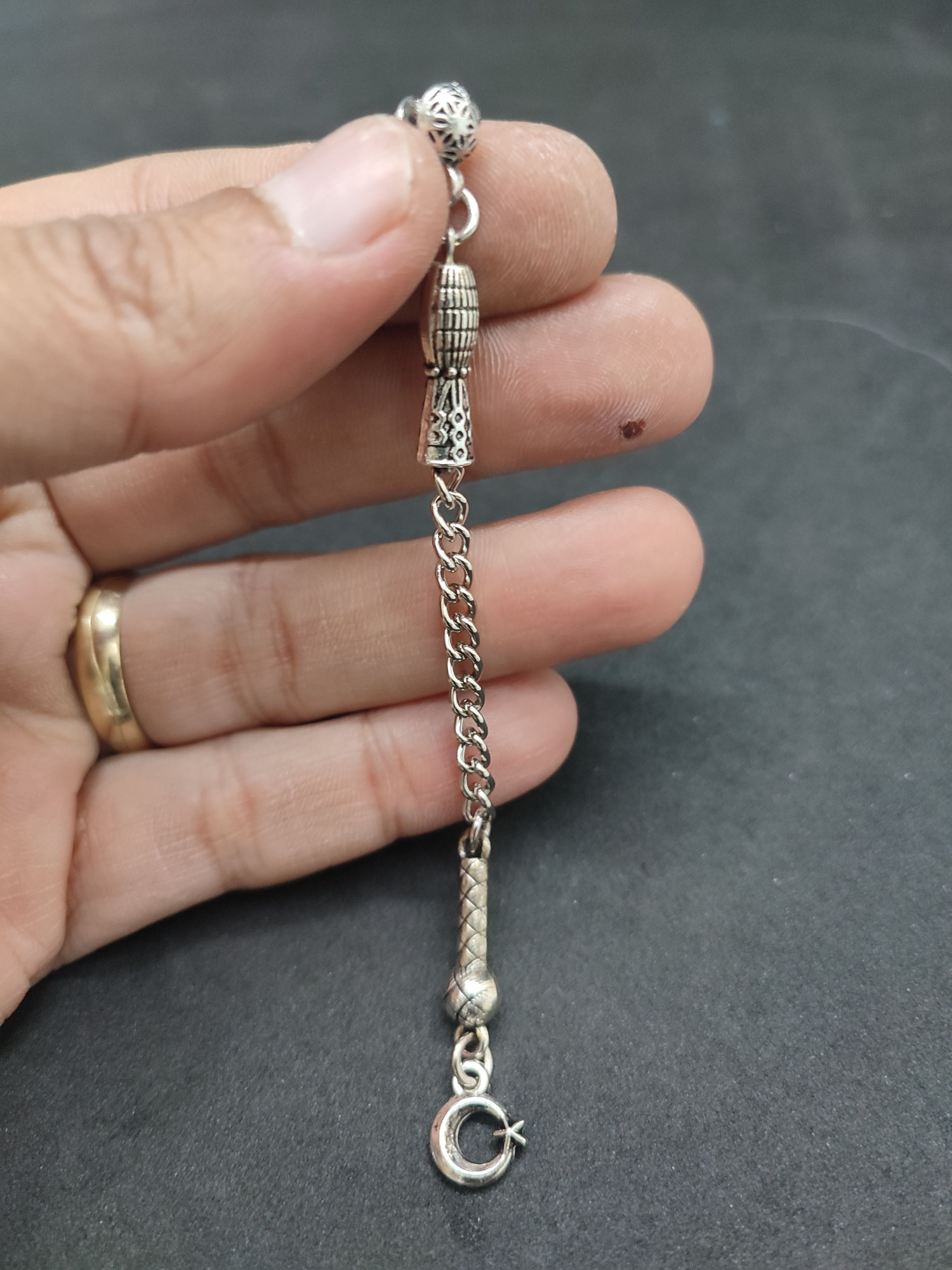 475 Ayar Gümüş Tesbi̇h Püskülü-1039