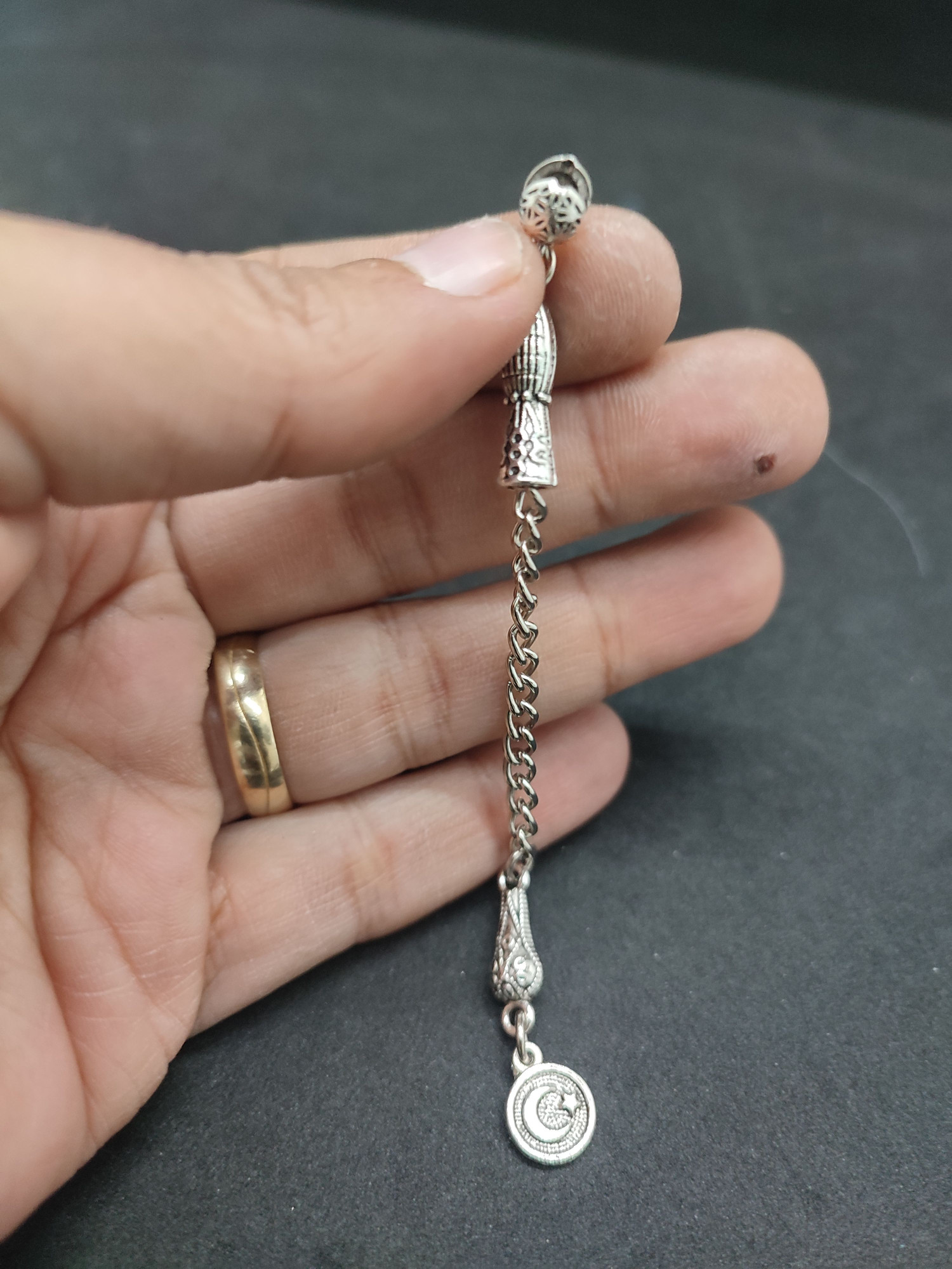 475 Ayar Gümüş Tesbi̇h Püskülü-1040