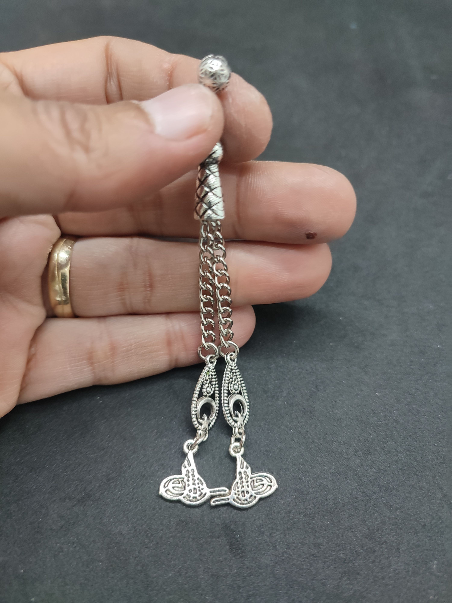 475 Ayar Gümüş Tesbi̇h Püskülü-1044