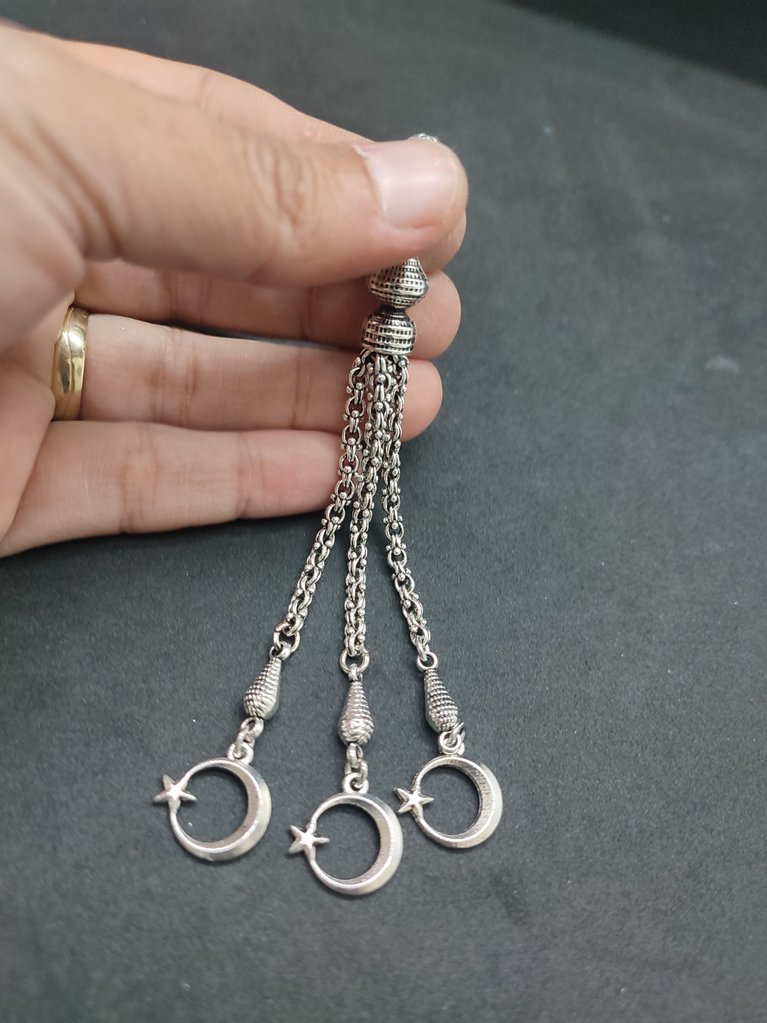 475 Ayar Gümüş Tesbi̇h Püskülü-1048