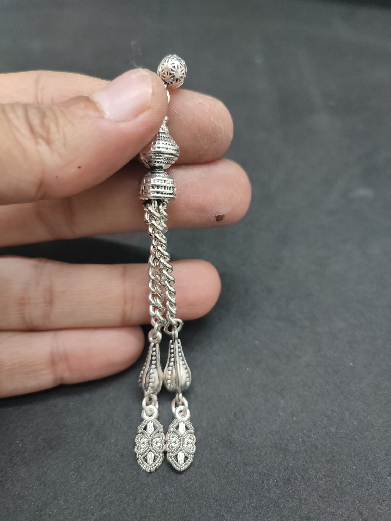 475 Ayar Gümüş Tesbi̇h Püskülü-1059