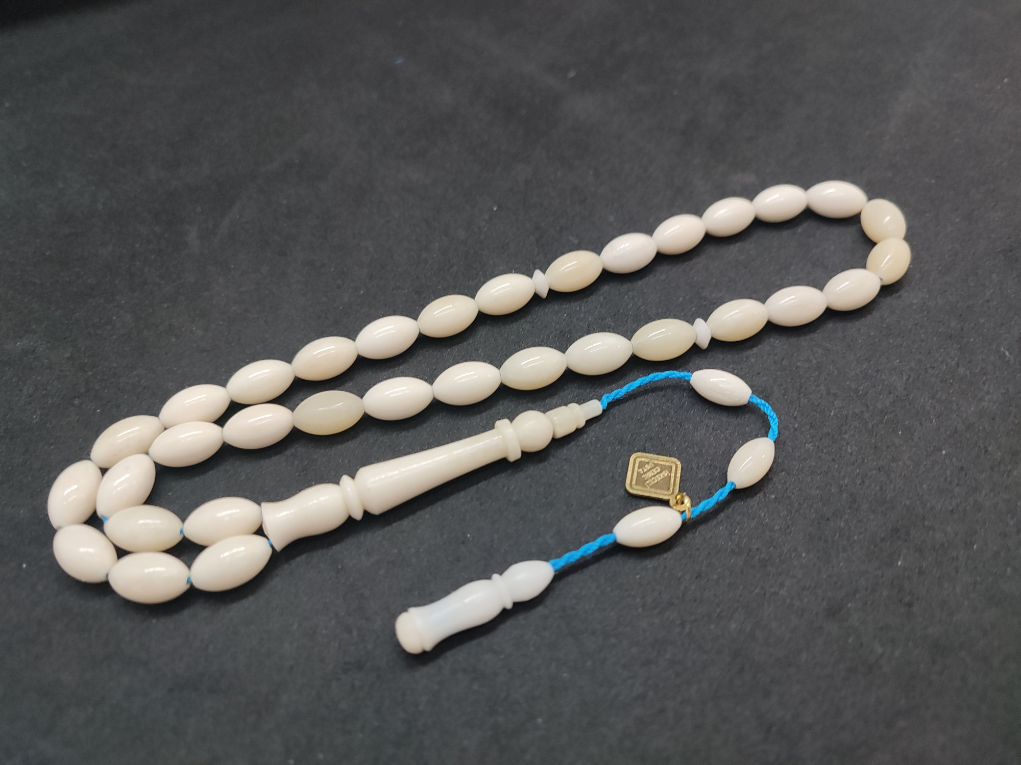 İskeçeli Cemil Usta Eseri Çift Zımpara Çİft Cila Deve Kemiği Sertifikalı 9475