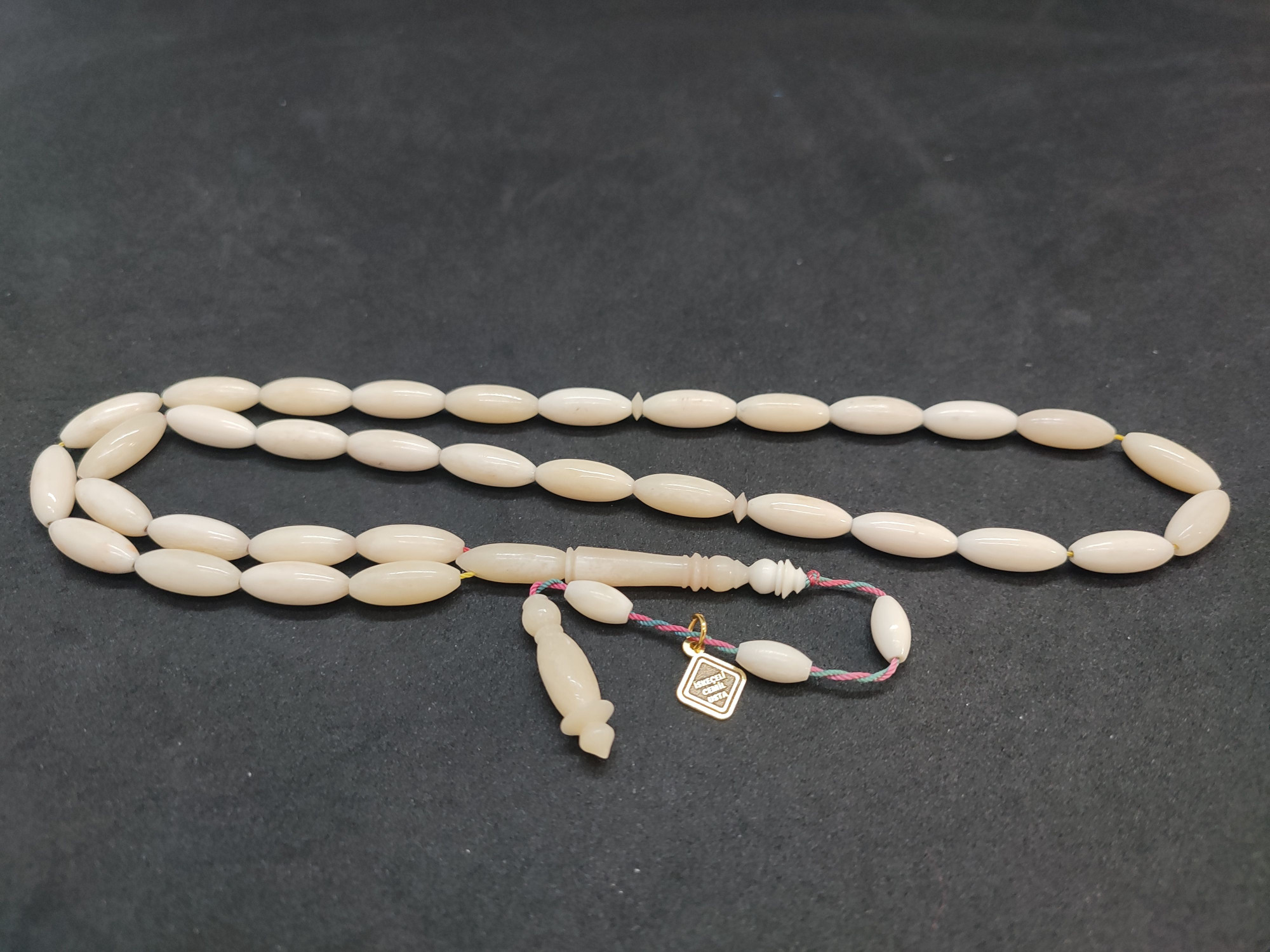 Başka Yerde Yok! İskeçeli Cemil Usta Eseri İri Boy Balina Kemiği Sertifikalı 9477