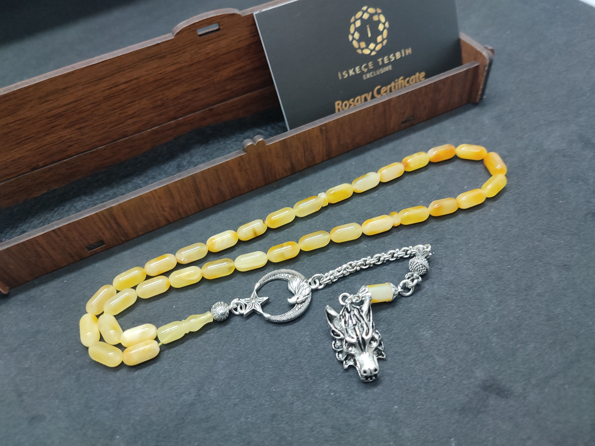 475 Ayar Gümüş Püsküllü Litvanya Kaya Damla 11.14 Gr. Sertifikalı 9485