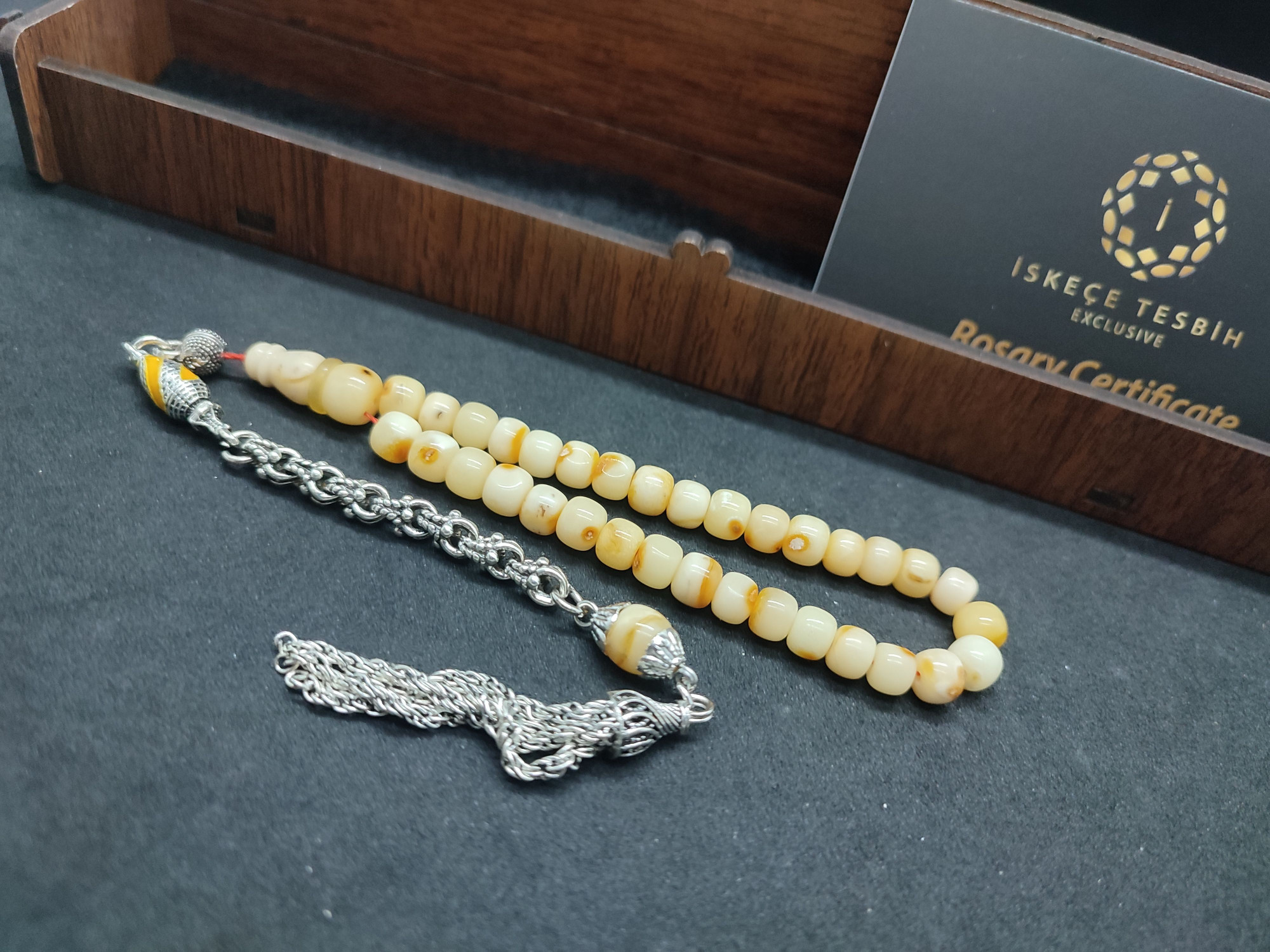 475 Ayar Gümüş Püskül Litvanya Kaya Damla 4 Parmak (Küçük Boy) 6.15 Gr. Sertifikalı 9488 küçük resim 3