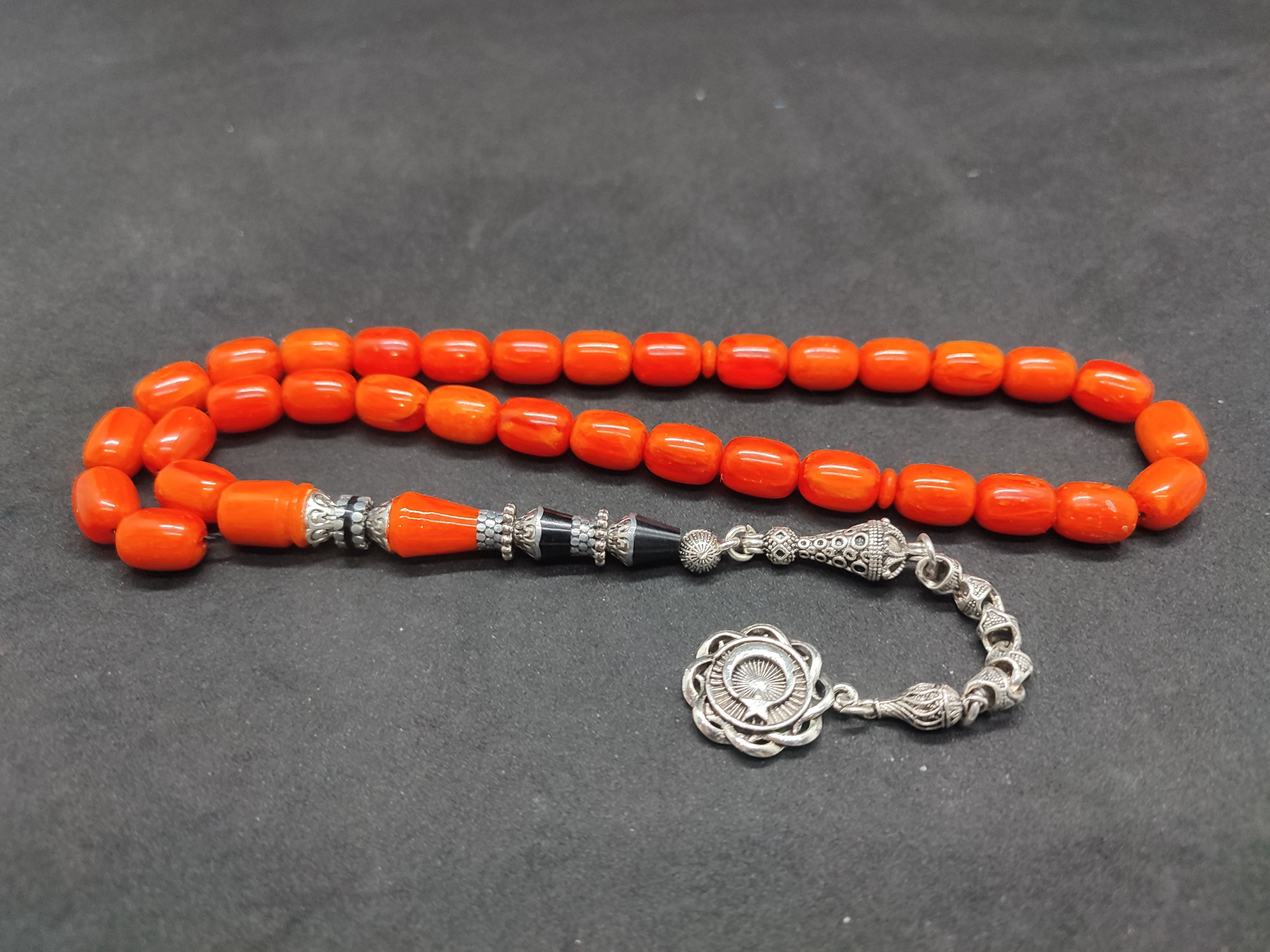 475 Ayar Gümüş Püskül 475 Ayar Gümüş Nakkaş Finlandiya Lapland Katalin Sertifikalı 9489