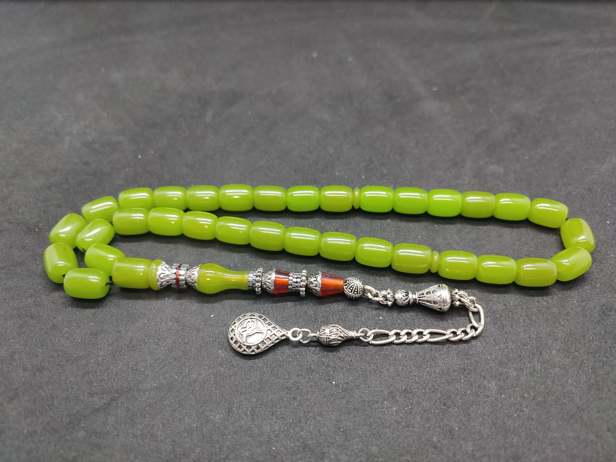 475 Ayar Gümüş Püskül 475 Ayar Gümüş Nakkaş Finlandiya Lapland Katalin Sertifikalı 9491