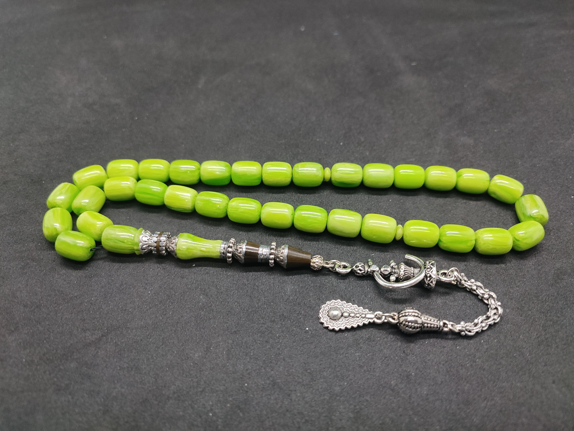 475 Ayar Gümüş Püskül 475 Ayar Gümüş Nakkaş Finlandiya Lapland Katalin Sertifikalı 9494