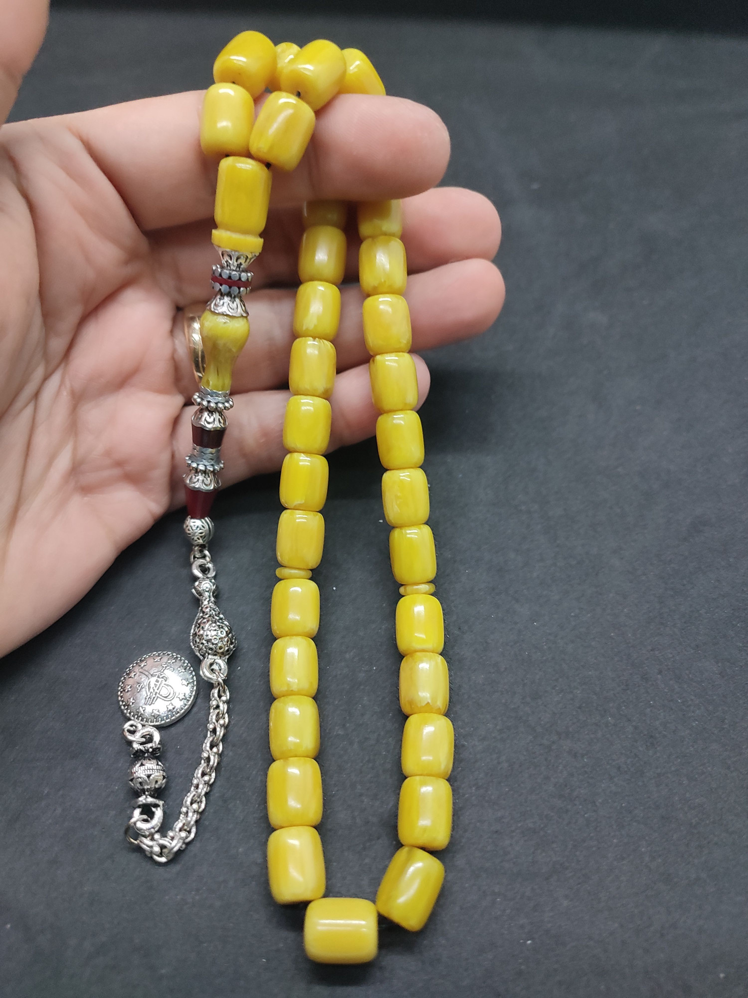 475 Ayar Gümüş Püskül 475 Ayar Gümüş Nakkaş Finlandiya Lapland Katalin Sertifikalı 9495 küçük resim 3