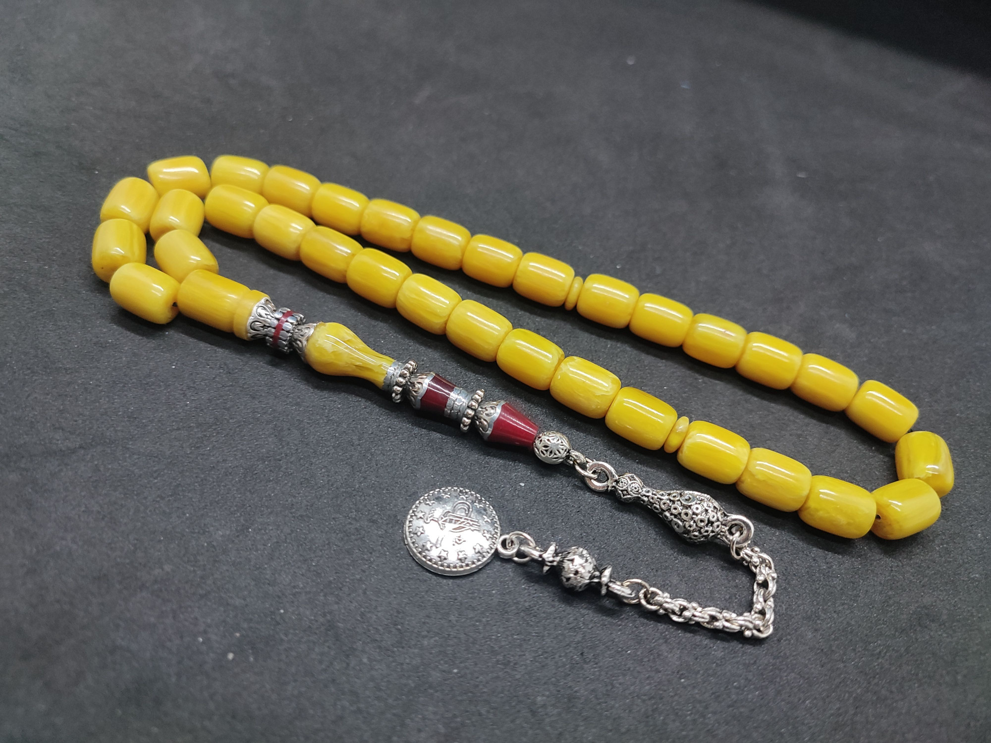 475 Ayar Gümüş Püskül 475 Ayar Gümüş Nakkaş Finlandiya Lapland Katalin Sertifikalı 9495 küçük resim 4