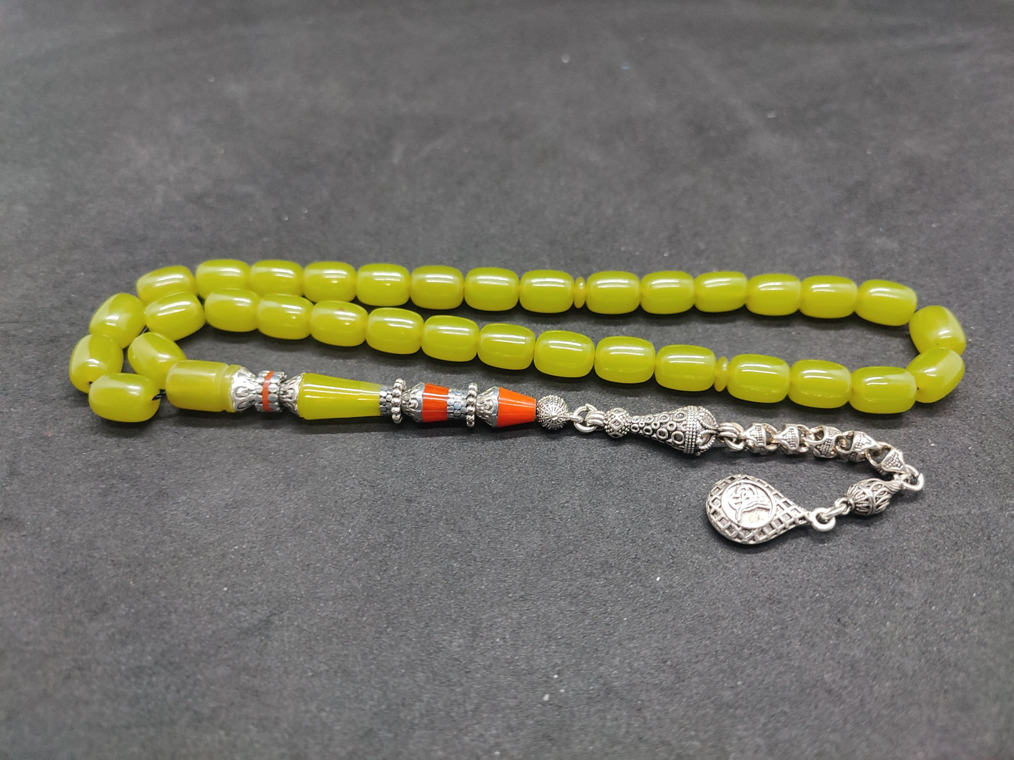 475 Ayar Gümüş Püskül 475 Ayar Gümüş Nakkaş Finlandiya Lapland Katalin Sertifikalı 9500 küçük resim 2