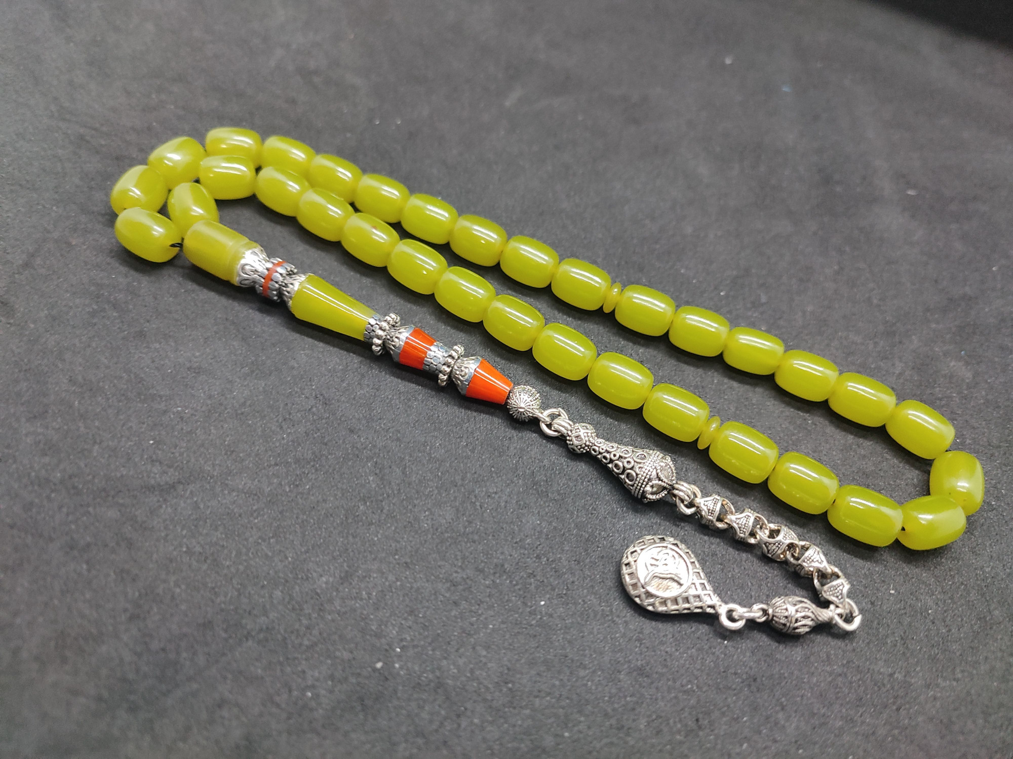 475 Ayar Gümüş Püskül 475 Ayar Gümüş Nakkaş Finlandiya Lapland Katalin Sertifikalı 9500 küçük resim 4