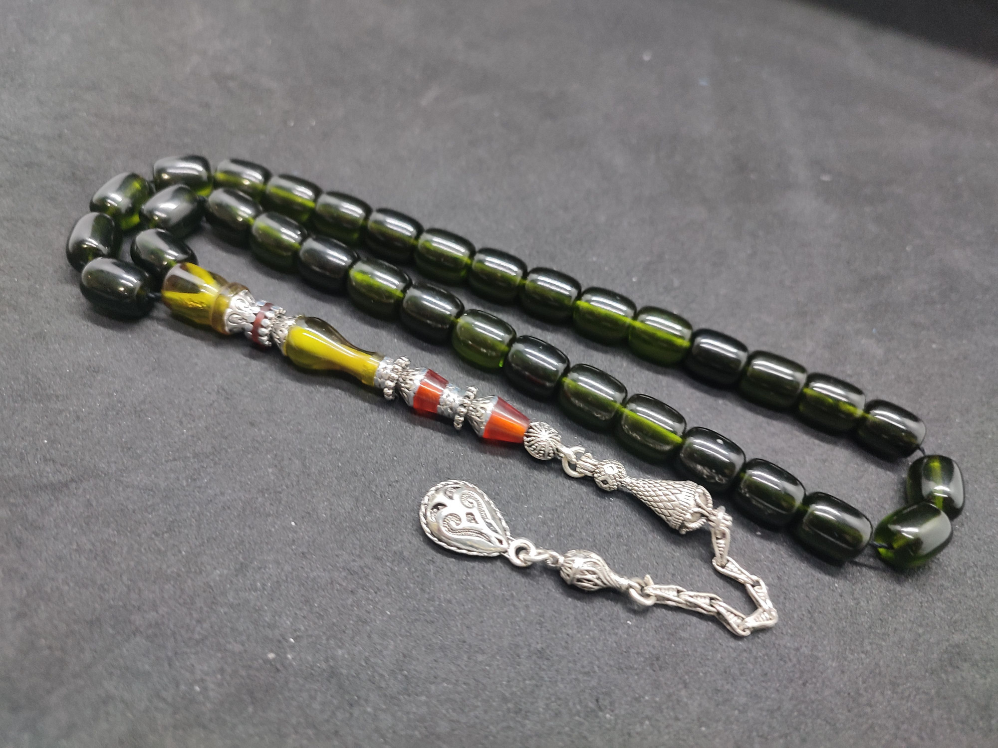 475 Ayar Gümüş Püskül 475 Ayar Gümüş Nakkaş Finlandiya Lapland Katalin Sertifikalı 9503 küçük resim 4