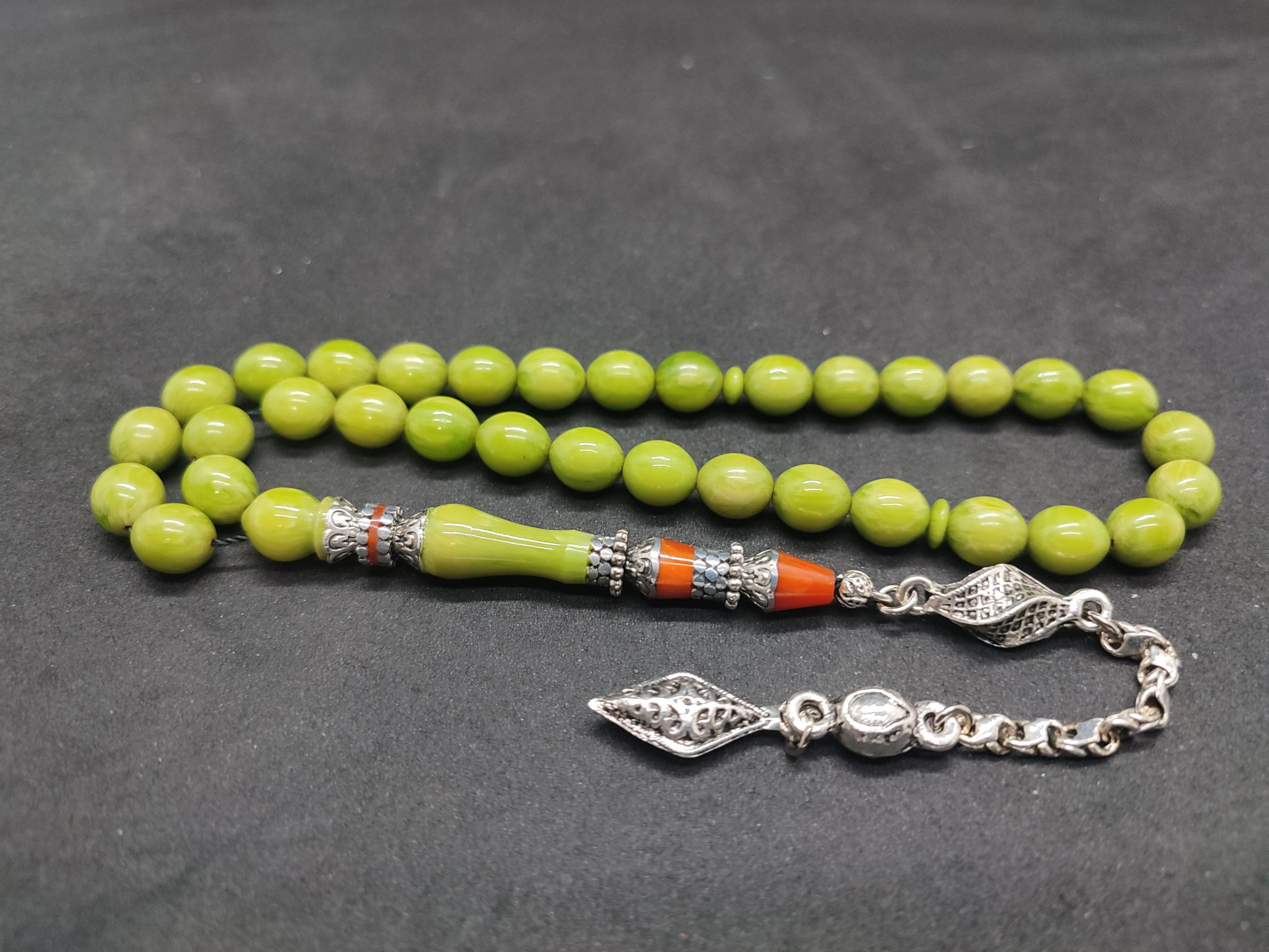 475 Ayar Gümüş Püskül 475 Ayar Gümüş Nakkaş Finlandiya Lapland Katalin Sertifikalı 9508