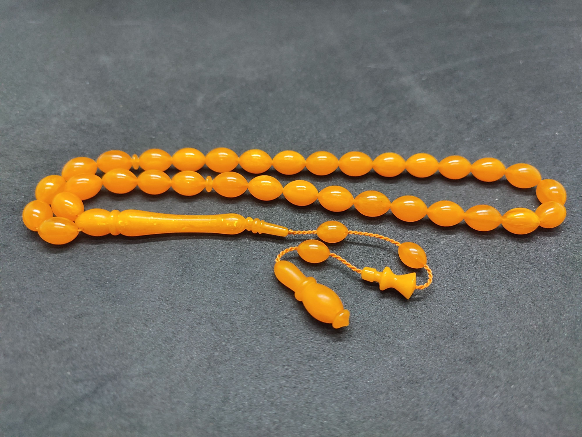 Efsane Usta Muhammed Erden Eseri Sıkma Kehribar Sertifikalı 9547 küçük resim 2