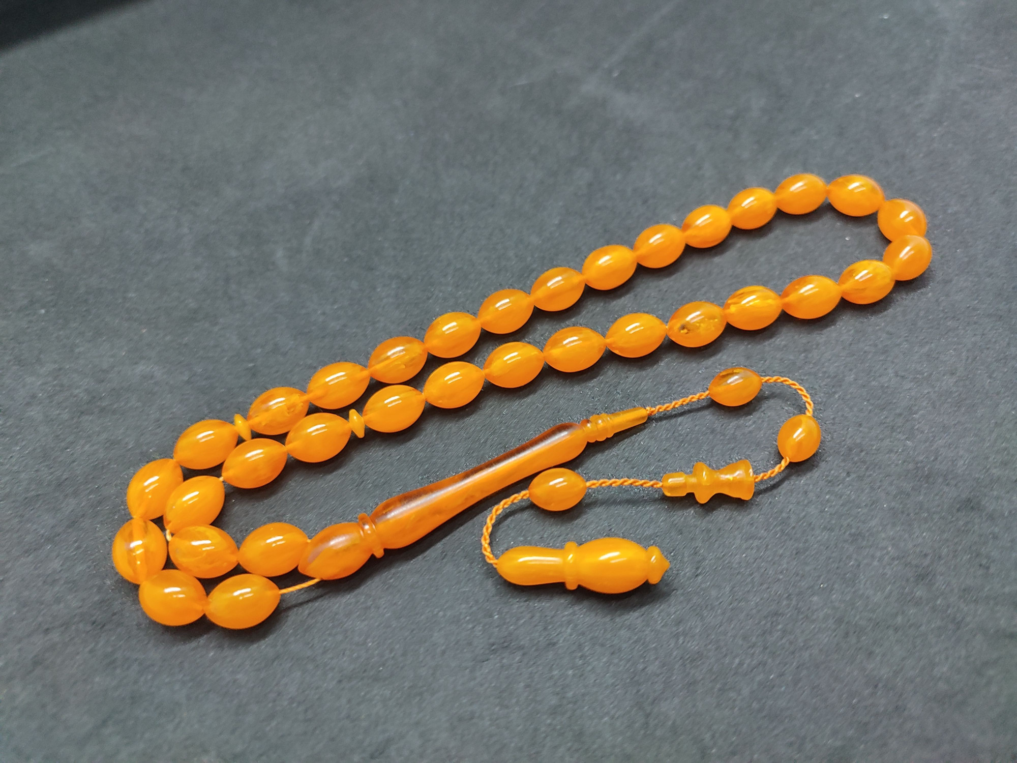 Efsane Usta Muhammed Erden Eseri Sıkma Kehribar Sertifikalı 9548