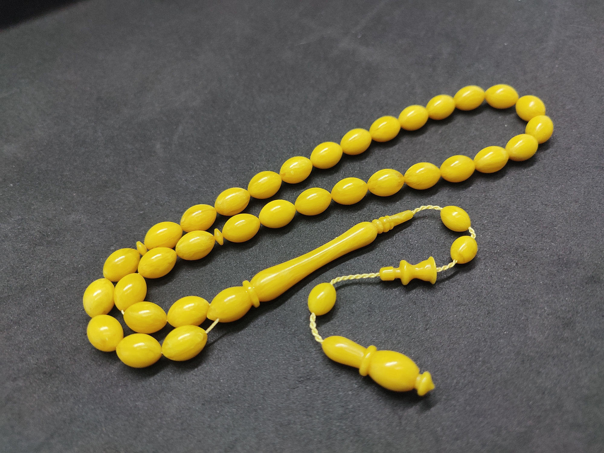 Efsane Usta Muhammed Erden Eseri Sıkma Kehribar Sertifikalı 9550 küçük resim 2