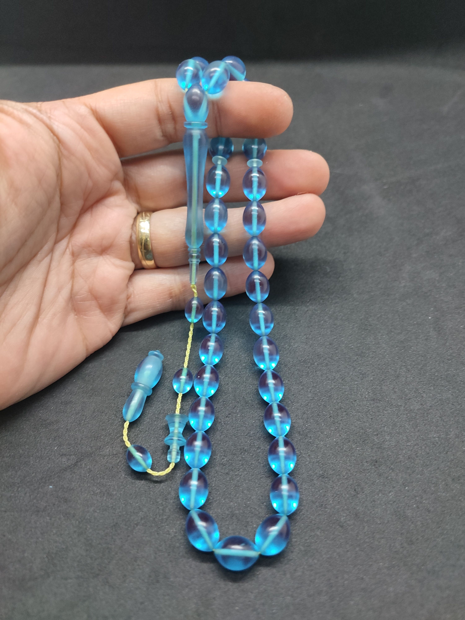 Efsane Usta Muhammed Erden Eseri Alman Zar Kehribar Sertifikalı 9552 küçük resim 5