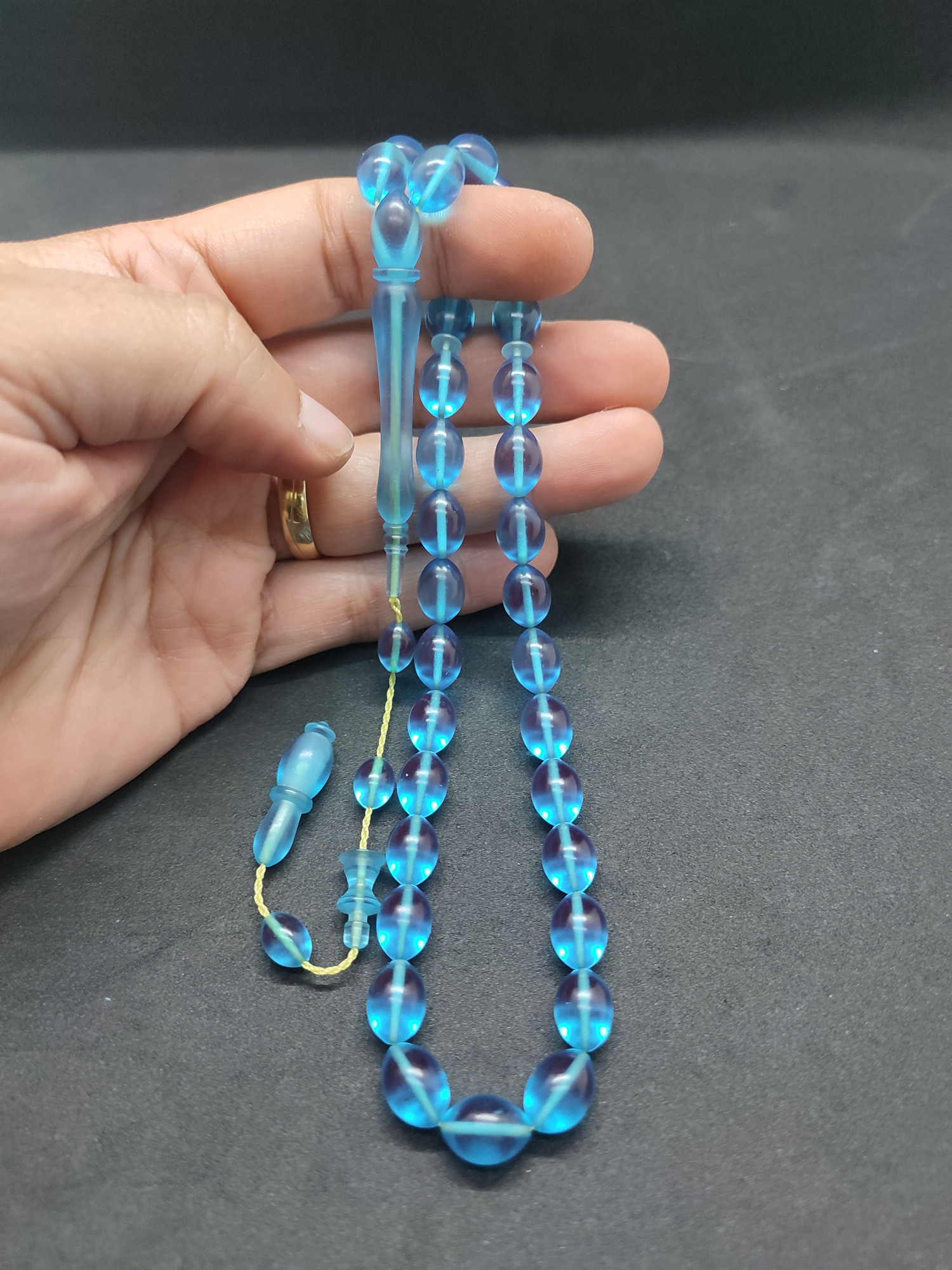 Efsane Usta Muhammed Erden Eseri Alman Zar Kehribar Sertifikalı 9552 küçük resim 4