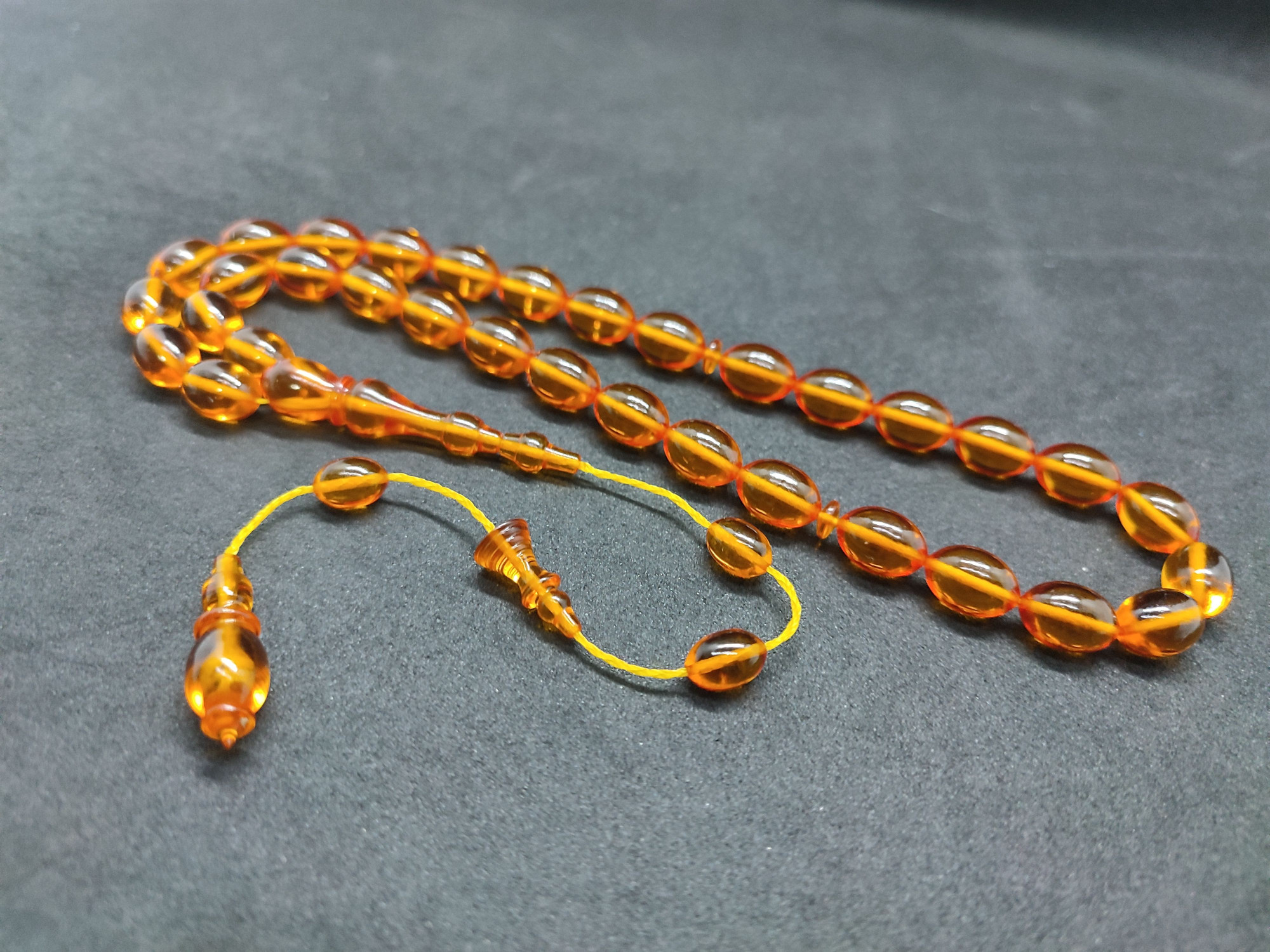 Efsane Usta Muhammed Erden Eseri Alman Zar Kehribar Sertifikalı 9553 küçük resim 3