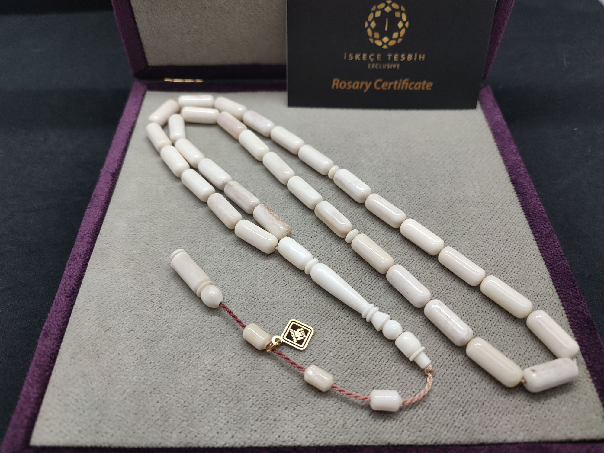 VIP Kurulu Hakan Kaya Usta Eseri 35.69 Gr. Yoğun Özlü Devekuşu Kemiği Sertifikalı 9559