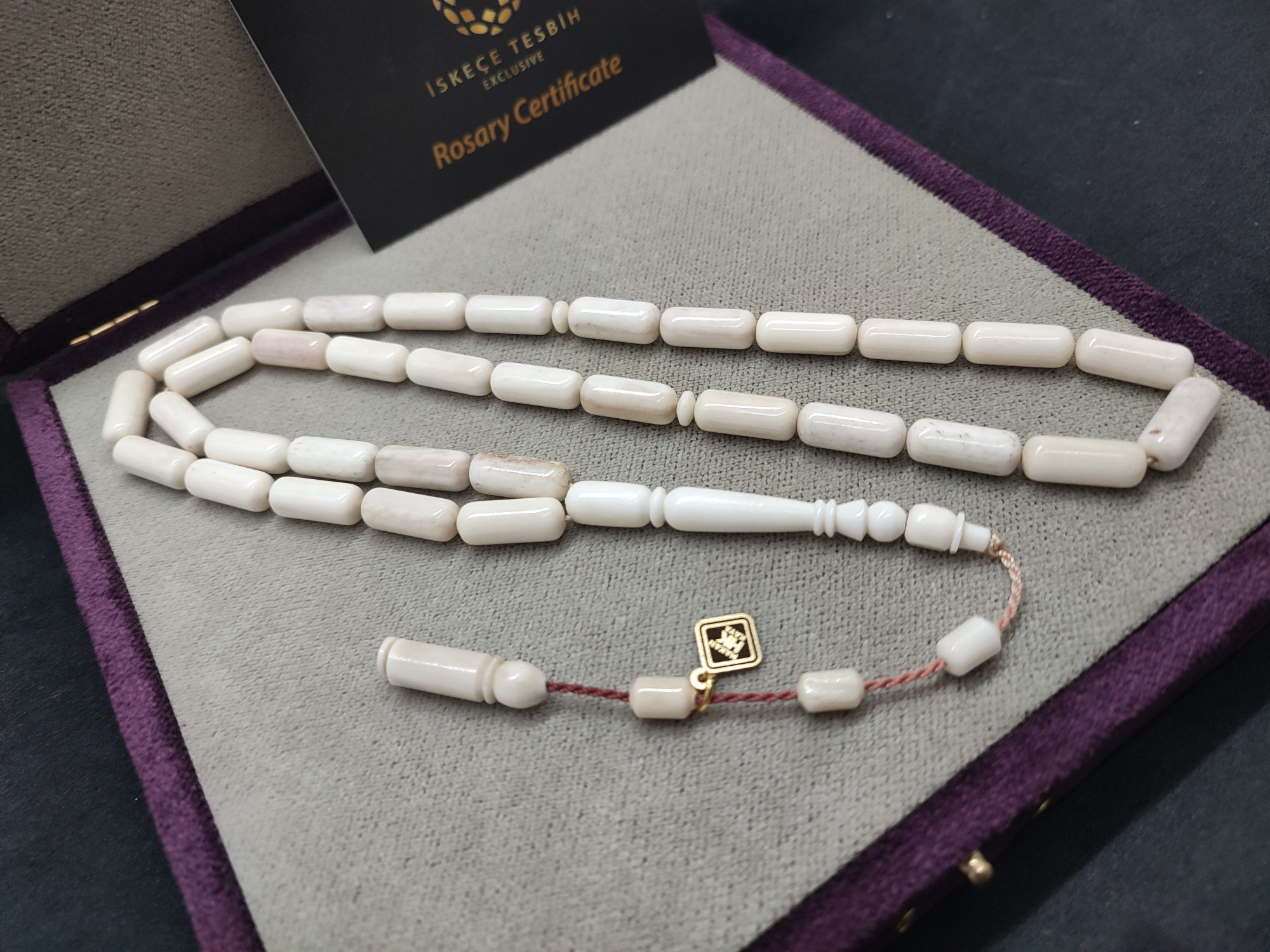 VIP Kurulu Hakan Kaya Usta Eseri 35.69 Gr. Yoğun Özlü Devekuşu Kemiği Sertifikalı 9559 küçük resim 2