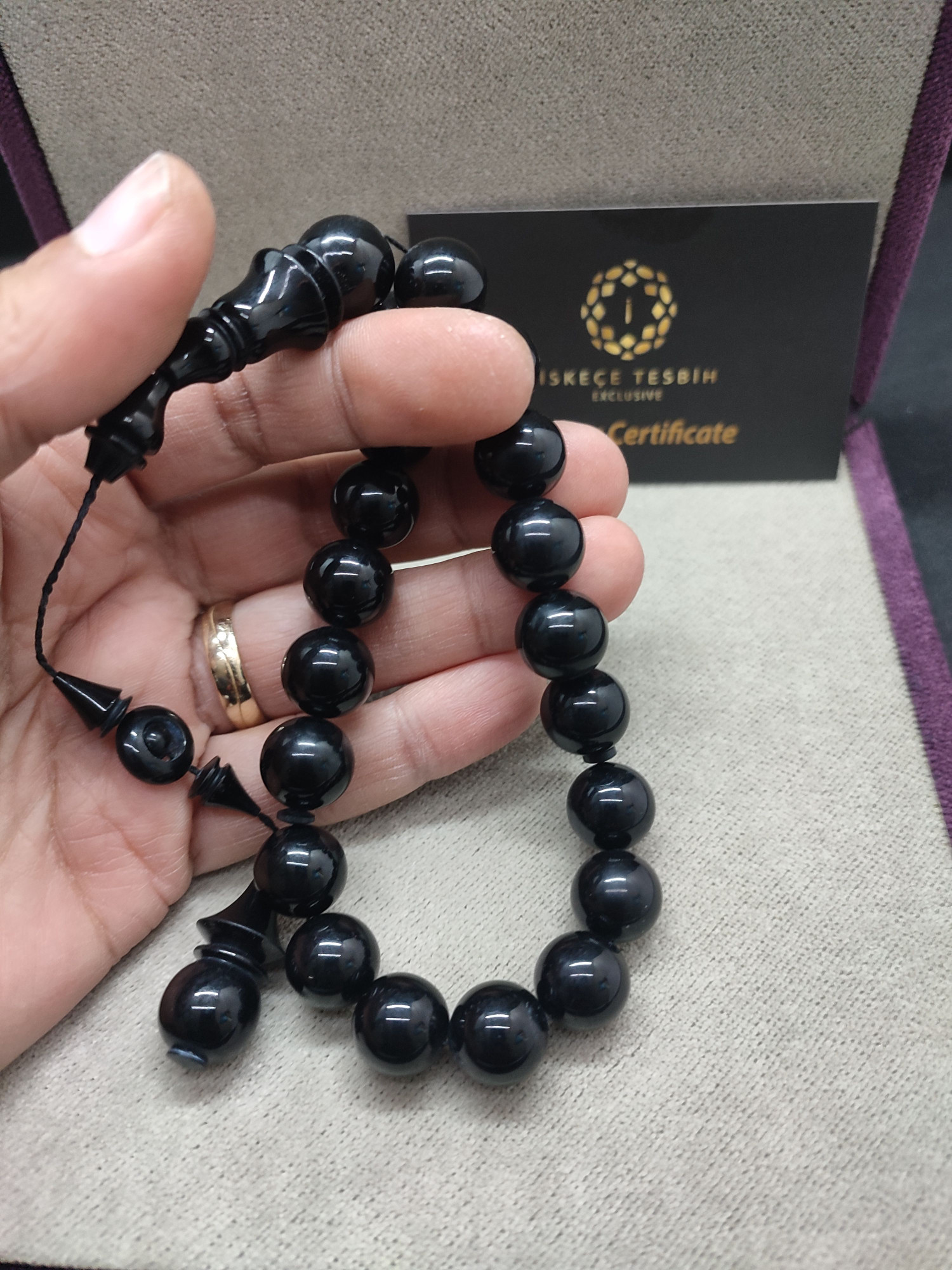 VIP Kurulu Abdullah Günay Usta Eseri37 Gr. Has Erzurum Maskot Oltu Sertifikalı 9560 küçük resim 4